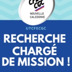 nous recherchons un chargé de mission !